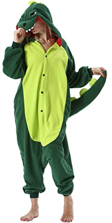 Hstyle Onesie Jumpsuit Tier Ganzkörper Karneval kostüm Fasching Cosplay Persönlichkeiten Tierkostüm Herren Damen Erwachsene Onesies