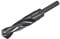 QUARKZMAN 1/2 Vástago 22mm Taladro Barrena x 1uds Alta Velocidad Acero 9341 Reducido Vástago Torsión Taladro Brocas para Industria Hogar Aluminio Metal, [Nitruro Recubierto, Negro]