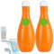 Bowling Blue Bubble Toilet Bowl Cleaner, 2023 Newly Automatic Toilet Bottle, Automatic Toilet Cleaner for Deodorizing & Descaling, Total Toilet Cleaner for Cistern, Dirt Remover (320g)