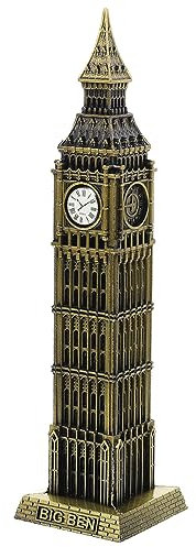 PartyKindom Big Modell Aus Metall Dekorative London Landmarke Für Zuhause Und Büro Vintage Design Souvenir Und Antik Finish