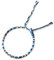 Générique Bracelet de cheville en fils de coton tressé fait main, bijou artisanal - Chevillère colorée, chevillère réglable - accessoire de mode, idée cadeau pour toutes occasions (BVC01)