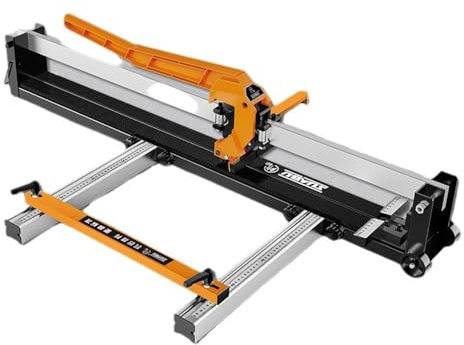 Tile Cutter, Carbonize Alloy Knife Wheel, Laser Positioning,15mm Cutting Depth, Straight Edge Hand Tile Cutters for Pass Tiles, Polished Tiles, Glazed Tiles(Cutting Length 100cm)