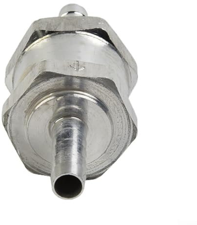 Kraftstoffleitungs-Rückschlagventil, 6 mm, 8 mm, 10 mm, 12 mm, verhindert das Eindringen von Kraftstoff, geeignet für Vergaser (6 mm)