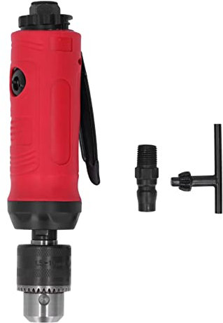 MOZUO Right Angle Drill Adapter,Air Drill, Drill Attachment,20000rpm High Speed Straight Pneumatic Power Drilling Machine Tool Set Kit with Wrench
