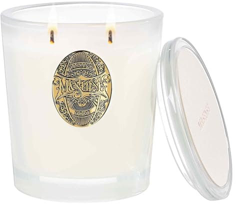 M&SENSE Duftkerzen im Glas Groß Vanille,560g Duftkerze Natürliche Soja-Kerze,110 Stunden Brenndauer,Kerzengeschenke für Frauen & Männer,Geschenk Kerze