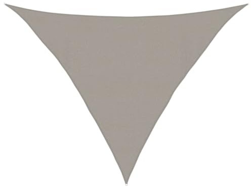 vidaXL Vela Parasole 160 g/m² Triangolare 4x4x5,8 m in HDPE, Vela ombreggiante, Ombra da Patio, tettoia ombreggiante, Vela da Giardino, tettoia