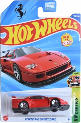 Hot Wheels Ferrari F40 Competizione, HW Exotics 4/5 [rot] 198/250