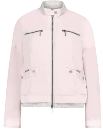 Amber & June Damen Sommerjacke mit Stehkragen