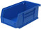 Akro-Mils 30220 AkroBins Plastic Hanging Stackable Storage Organizer Bin, 7-Inch x 4-Inch x 3-Inch, Blue, 24-Pack