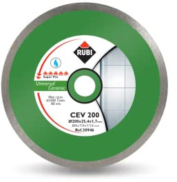 Rubi CEV 200mm Diamond Blade - 30946