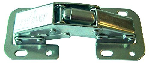 HSI 924850.0 Aufschraubscharniere mit Feder verzinkt 90° 2 St, 2 Stück