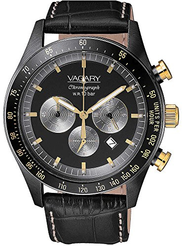 OROLOGIO VAGARY DA UOMO IN ACCIAIO CHRONOGRAFO