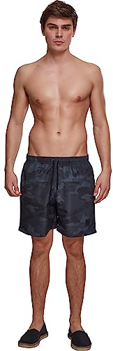 Urban Classics Herren Camo Swim Shorts
