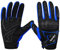 Motorrad Handschuhe für Männer/Frauen Vollfinger-Radhandschuhe Atmungsaktiv Motorad Handschuh - Blau - M