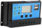 Controlador Solar PWM 50A 12V 24V para Sistemas de Energía Solar en Vehículos y Hogares con Pantalla LCD y Protecciones Integradas para Baterías