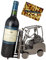 BRUBAKER Wine Bottle Holder Stacker Driver - Metal Bottle Stand Rack - with Gift Card