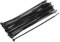 sourcing map 150pcs Cable Zip Ties 9 Inch x 0.16 Inch Self-Locking Nylon Tie Wraps Black