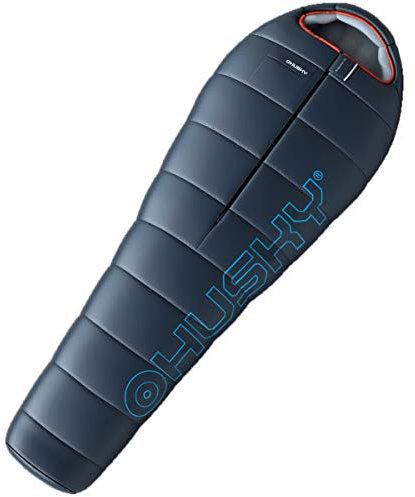 Husky Outdoor Schlafsack Anapurna -28°C | Mumienschlafsack für Trekking, Wandern und Camping | Grau