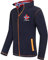 Nebulus Herren Fleecejacke Next, warme Fleece Jacke, mit langem Full-Zip Reißverschluss, Navy - L