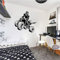 NSRJDSYT Quad Fahrrad Wandtattoo Sport ATV Garage Mann Höhle Dekor Vinyl Wandaufkleber Kinder Junge Schlafzimmer Spielzimmer Coole Wandtattoos 42x44cm