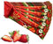 Snack Bag - 10x 30g Lubs Bio Fruchtriegel Erdbeere | Bio & Vegan | Fruchtriegel mit frischem Obst| Riegel glutenfrei| Fruchtschnitte