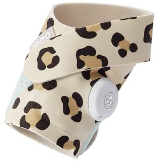 Owlet Accessory Sock Set, Ersatzsocken für die Smart Sock, Leopard