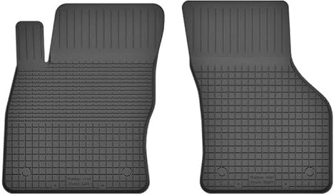 Gummimatten Automatten Gummifussmatten Gummi Fußmatten für Skoda Octavia III Bj. 2013-2019 VORNE Fahrer-und Beifahrermatte TXtx