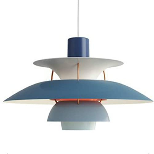 Nordic Esstischlamp Pendelleuchte, Designer Aluminium Esstisch Hängelampe, Höhenverstellbar, E27, Moderne Kreative Wohnzimmerlampe Hängelampe für Loft Cafe Bar Wohnzimmer Schlafzimmer (C,30CM)