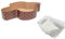 OPIROS Promo Box Dolci Di Pasqua Stampi Monouso In Carta Per Forno Forma Colomba Lievitati Colombe Pasquali (Pz. 5 Stampi + Pz. 5 Buste, kg. 1)