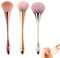 Ainvhh 3Pcs Nail Dust Brush Acrylic Brush Cleaner Nail Brushes for Cleaning Dust Dip Powder Brush Large Makeup Brush Blush Brush Nail Clean Up Brush Manicure Brush