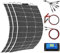 Aysolar 300W 12V Kit Panneau Solaire 3x100W 18V Monocristallin Panneaux Solaires Souple avec 30A Charge Contrôleur pour Camping-car, Toit, Maison,Caravane, Voiture, Bateau,Batterie