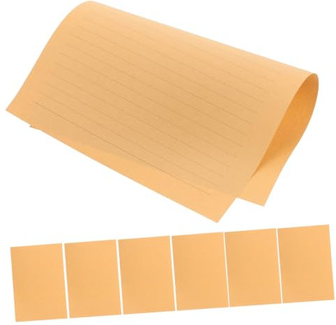 AOKWAWALIY 50 Blatt Kraftpapier Vintage Dekorpapier zum Schreiben Dekorpapier Dekorpapier Schreibwaren Briefpapier Blanko Briefpapier Notizpapier B5 Dekorpapier Handschrift