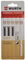 Würth Lama per seghetto alternativo per legno, 5 pezzi, tre stelle, lunghezza: 132 mm (061511833)