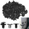DONOONIS Clips de Fixation Voiture, 50 Pièces Remplacement Rivet Plastique Compatible Clips Berlingo, Voiture, Citroën, Peugeot, Fender
