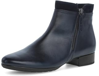 Gabor Damen Chelsea Boots, Frauen Stiefeletten,Komfortable Mehrweite (H),uebergangsschuhe,uebergangsstiefel,Midnight (Flausch),42 EU / 8 UK