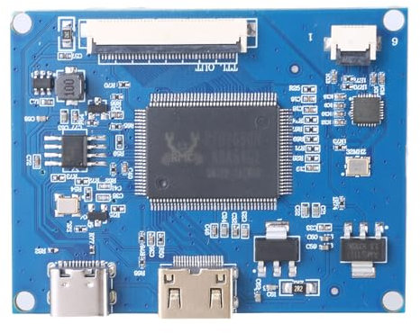 Qcbuegof Placa de control de pantalla LCD de 40 pines, 5, pantalla LCD, unidad de montaje, 800 x 480 cm, controlador de combinación