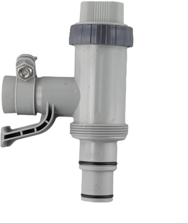 For Above Ground Swimming Pool Hose Support with Plunger Valve for Easy Repairs