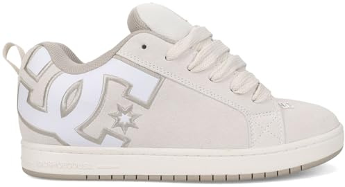 DC Shoes Court Graffik Se Off White/White/Tan Größe EU 44,5