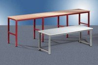 Manuflex AU8005.7035 Spezielle Tischverlängerung mit höhenverstellbarem Rahmen 722-1022mm 1000x 600mm Tischplatte 5 Multiple