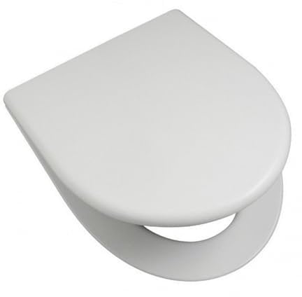 Gala marina - Asiento fijo marina para inodoro blanco, compatible con inodoro Gala Marina, 45l. x 38,5an, centímetros