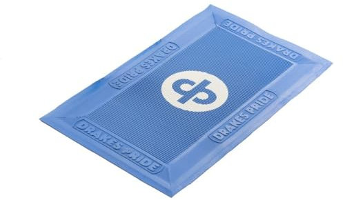 Drakes Pride Regulation Bowls Foot Mats (Pack of 2, Blue)