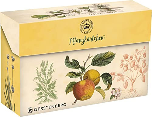 Kew Gardens - Pflanzkärtchen für das Gartenbeet: Box mit 80 Karten