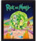 Cartoon Network Rick und Morty 'Portal' 3D-Lentikular Poster, 10 x 8 Zoll, Mehrfarbig