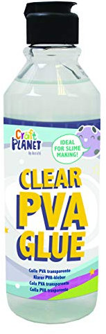 Craft Planet Clear, Transparent PVA Glue For Arts And Crafts, 0.6 Litre, Kids Craft Supplies, Arts Crafts Staple, School Glue
