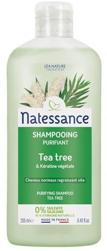 Natessance shampooing équilibrant purifiant tea tree 250ml