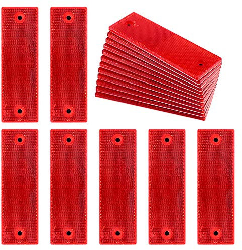 Swpeet - Pegatina rectangular adhesiva para coche