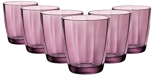 Bormioli Rocco Bicchiere Pulsar viola vetro 390 ml (6 unità) (confezione da 6x)