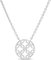 Fossil Halskette Für Frauen Sterling Silber, Länge: 40Cm + 2.54Cm + 2.54Cm Verlängerungskette Silber Sterling Silber Halskette, JFS00527040