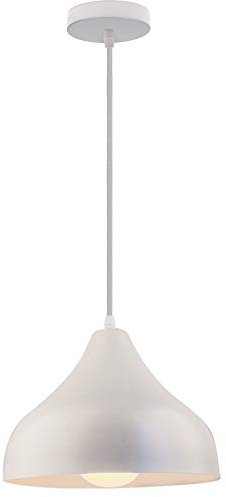 PETITES ECREVISSES Lámpara colgante de techo Industrial 3 Luz Vintage LED Metal Iluminación CoLgante Moderno Estilo E27 Diseño para Cocina Comedor Oficina Salón (Blanco)