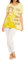 Disney Damen Schlafanzug Belle Gelb X-Large